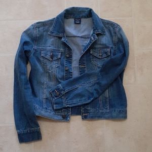 Light wash jean jacket